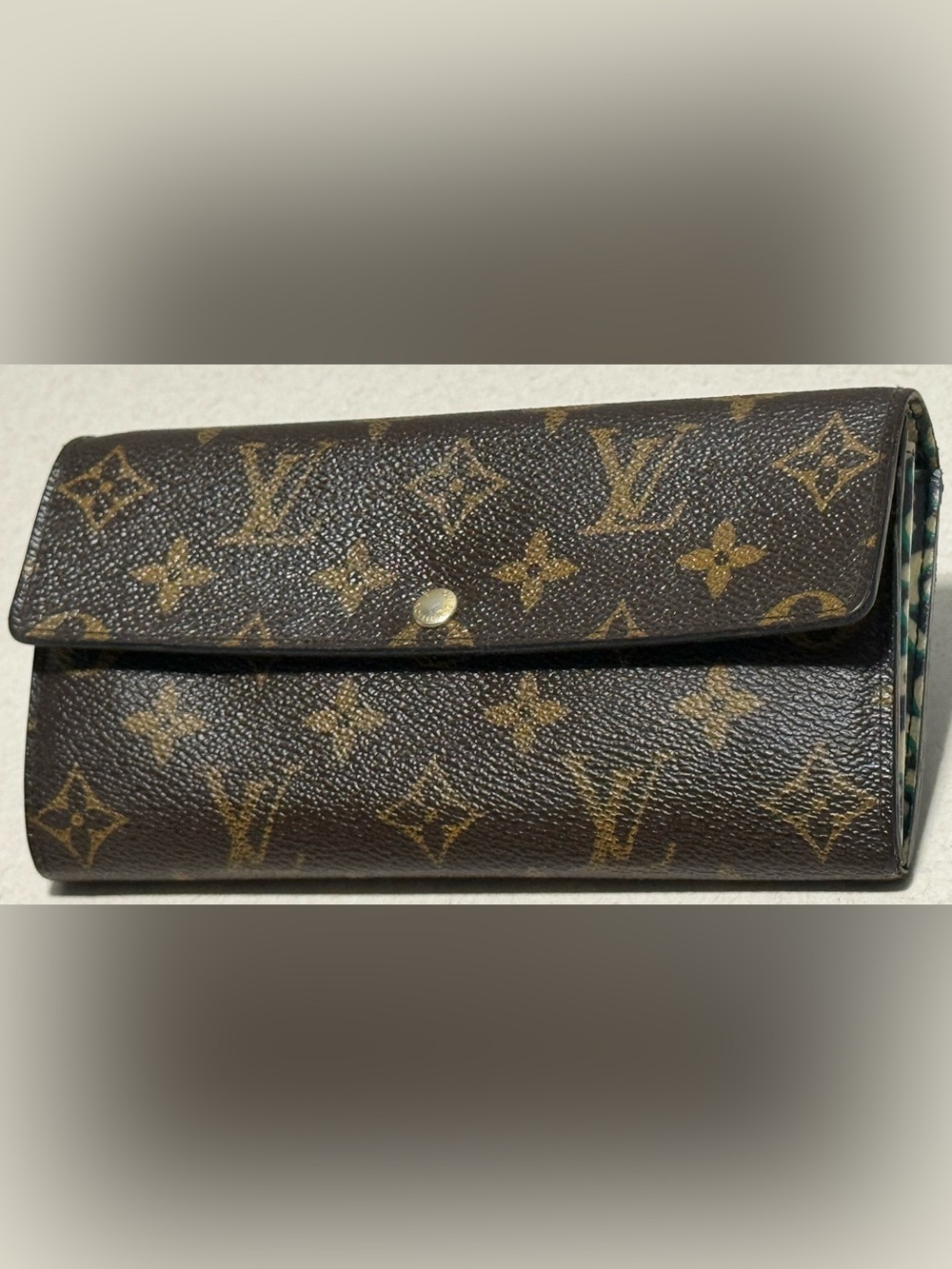 Louis Vuitton Limited Edition Stephen Sprouse Sarah Wallet in Monogram Canvas